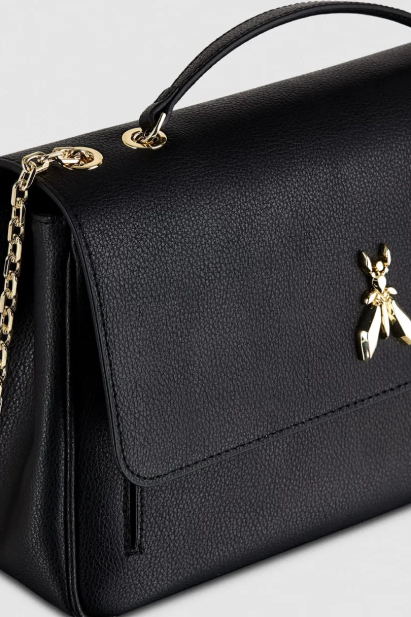 Fly Borsa a spalla in pelle con catena