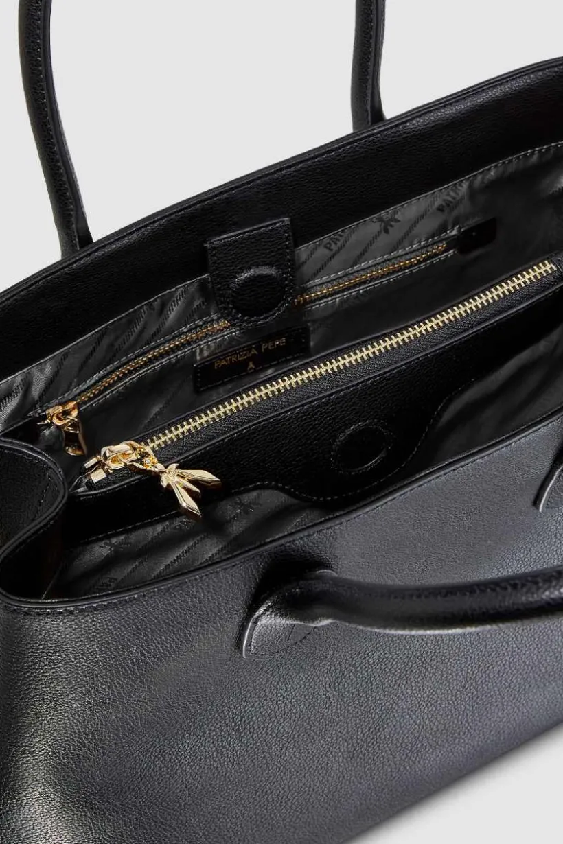 Fly Borsa shopping in pelle con tracolla