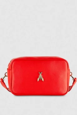 Fly Camera bag in pelle con catena