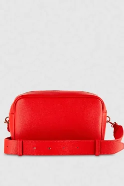 Fly Camera bag in pelle con catena