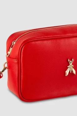 Fly Camera bag in pelle con catena