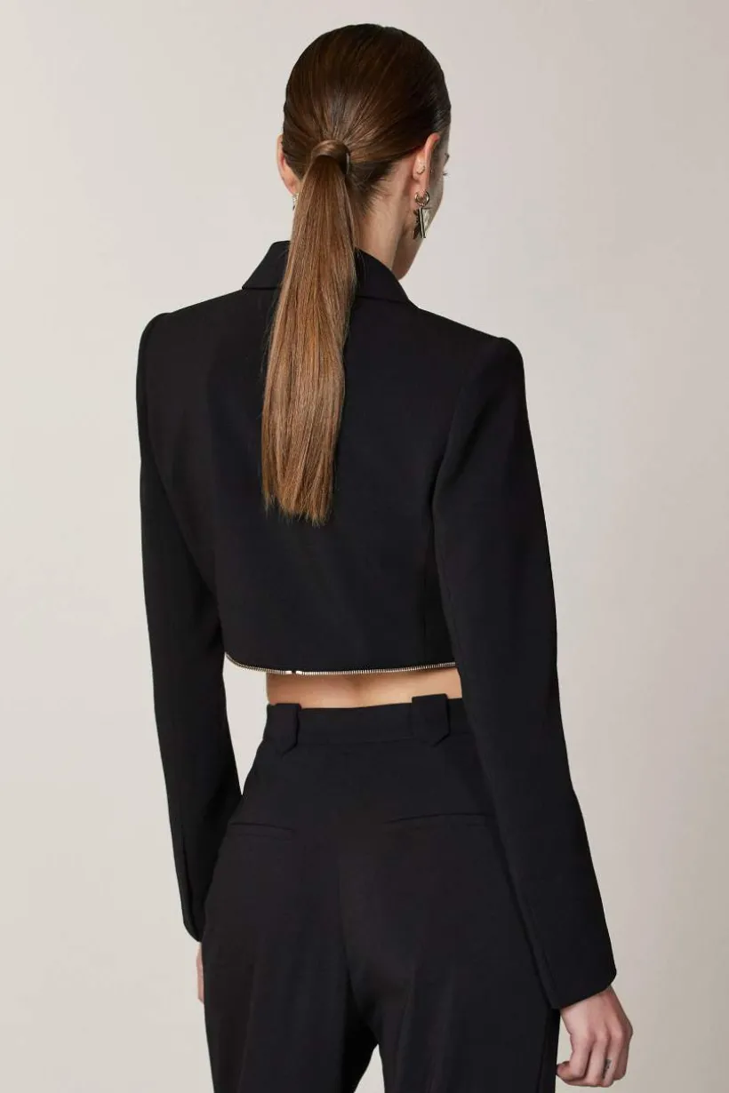 Giacca Essential con zip