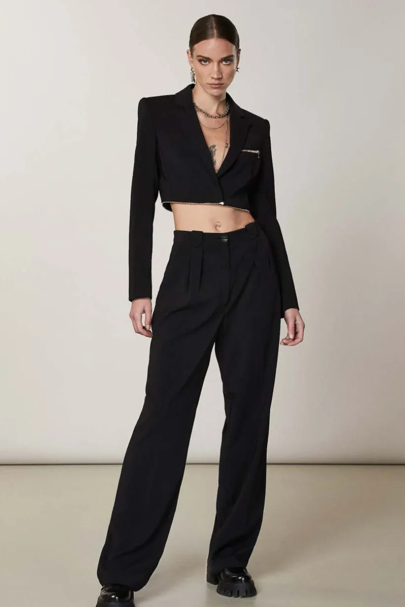 Giacca Essential con zip