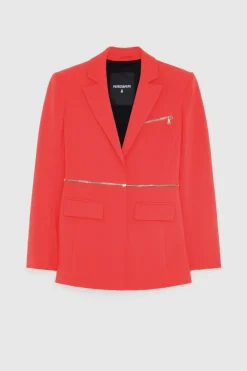 Giacca Essential con zip