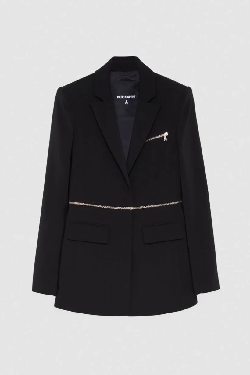 Giacca Essential con zip