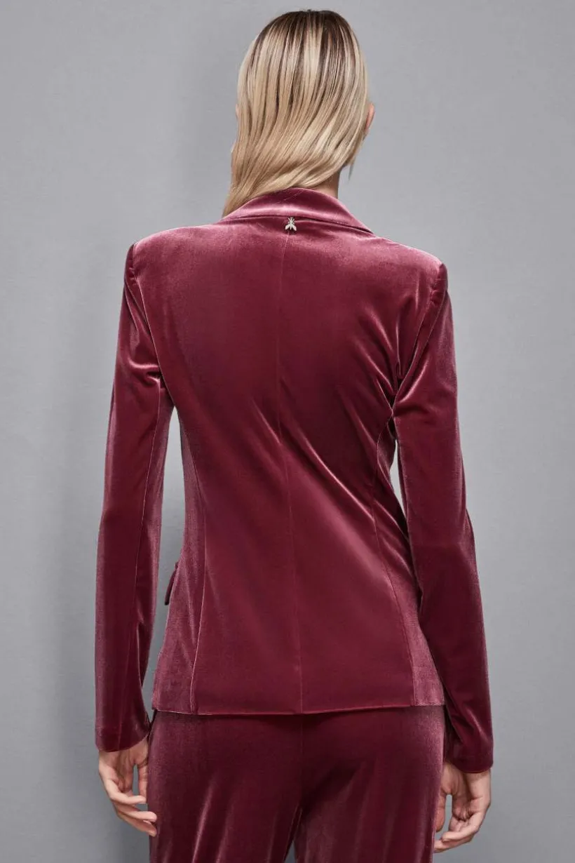 Giacca in velluto "Essential"