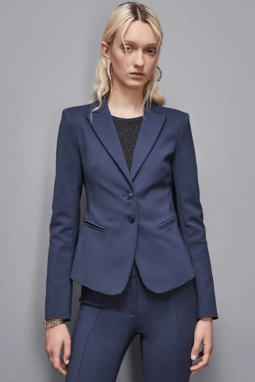 Giacca slim 2 bottoni