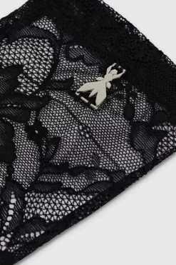 Guanti lunghi in pizzo stretch