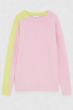 Maglia a costine in misto alpaca