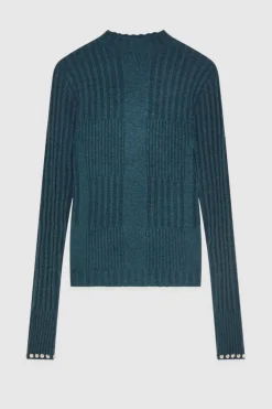 Maglia a costine in viscosa Essential