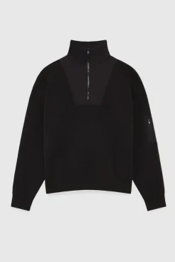 Maglia con inserti in nylon