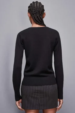 Maglia con scollo a