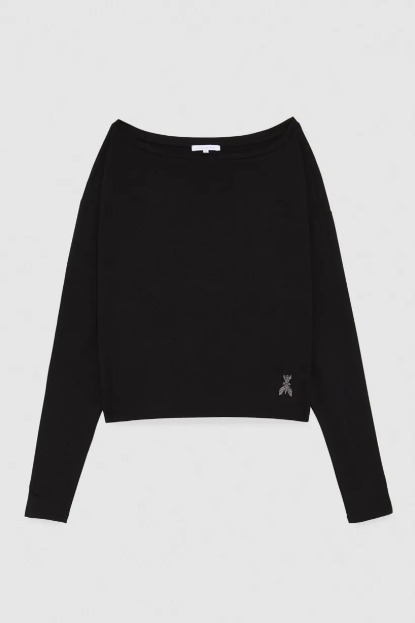 Maglia con spalla scesa "Essential"
