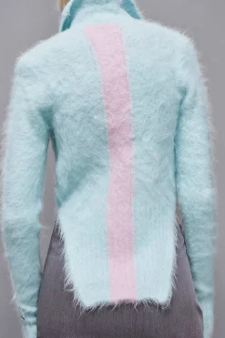 Maglia effetto body in alpaca