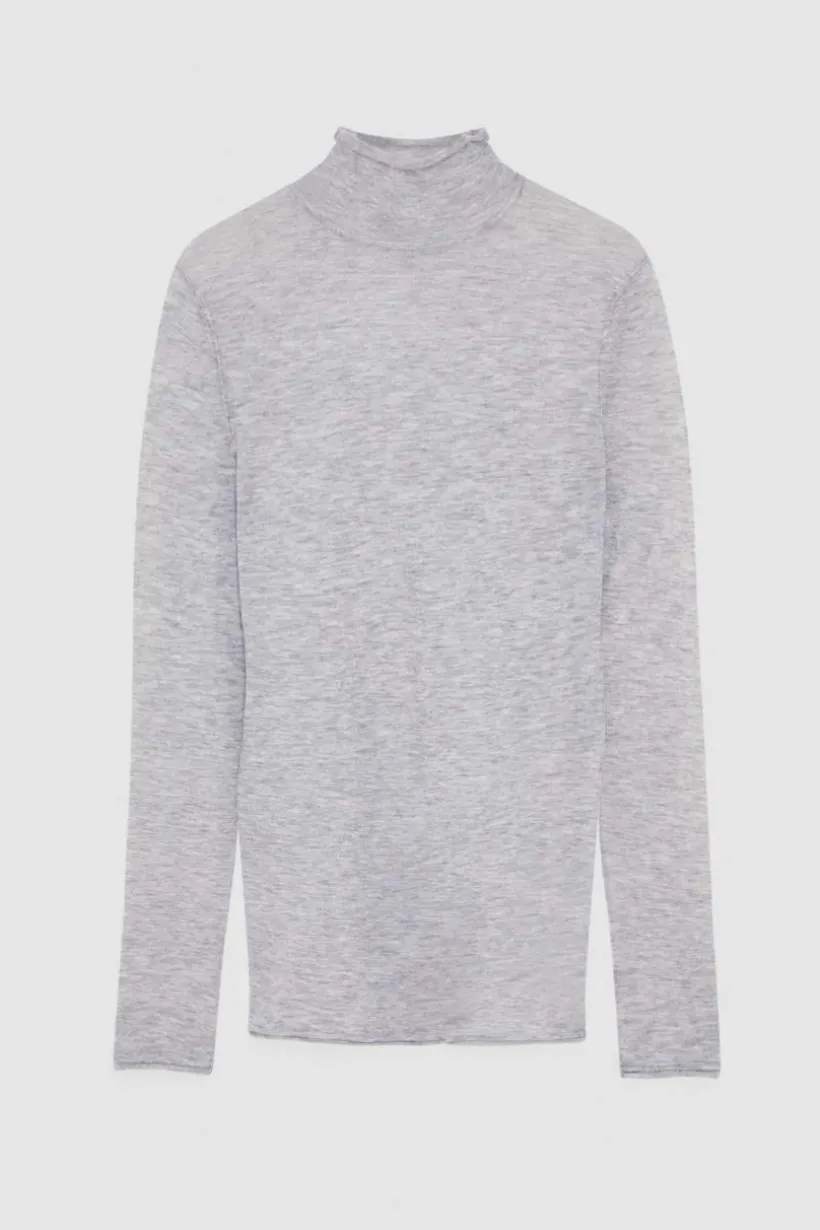 Maglia in lana a collo alto