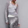 Maglia in lana maniche lunghe