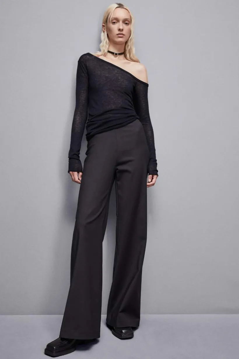 Maglia in lana maniche lunghe