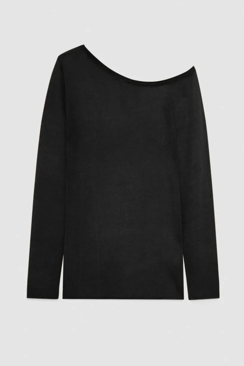 Maglia in lana maniche lunghe