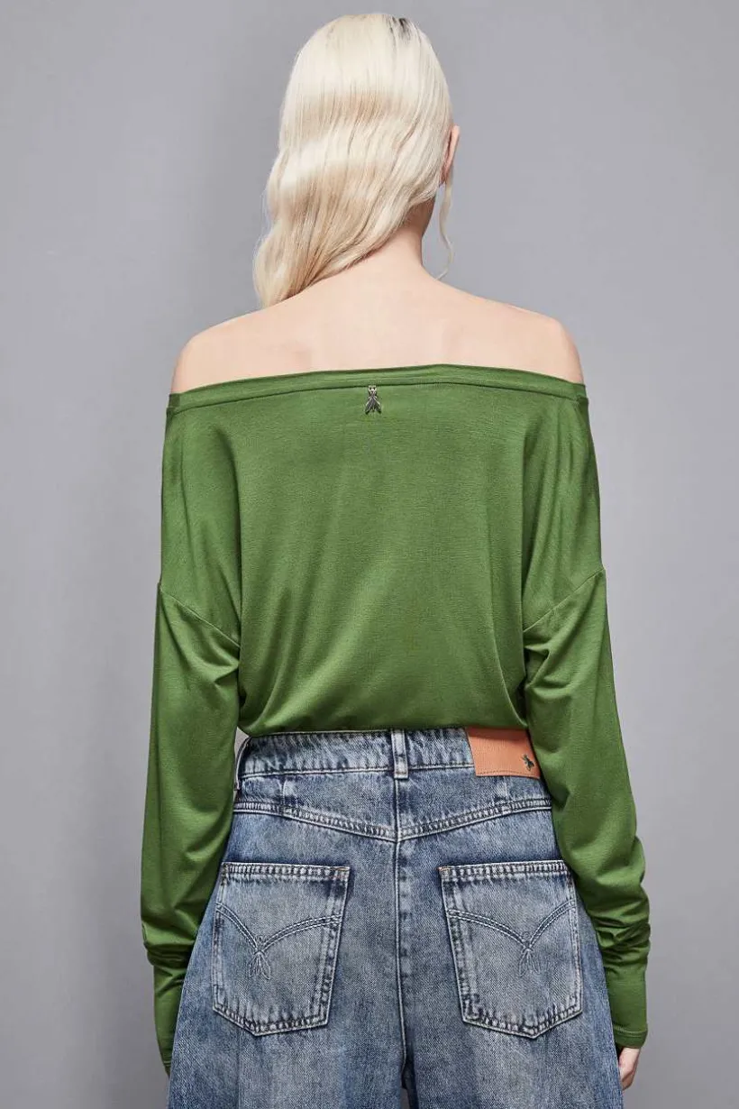 Maglia maniche lunghe in viscosa Essential