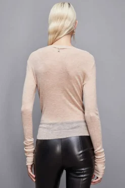 Maglia maniche lunghe in lana Essential