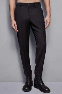 Pantalone classico alla caviglia