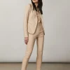 Pantalone slim alla caviglia