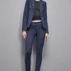 Pantalone slim alla caviglia