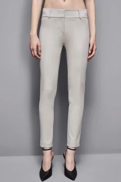 Pantalone slim alla caviglia