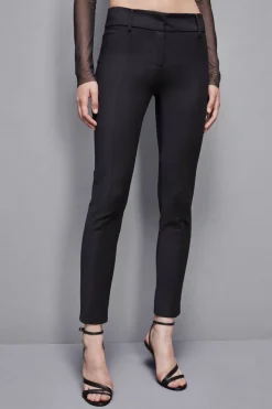 Pantalone slim alla caviglia