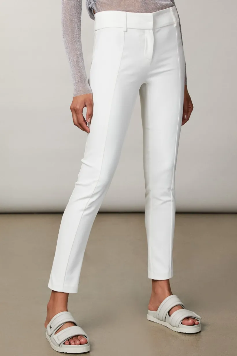 Pantalone slim alla caviglia