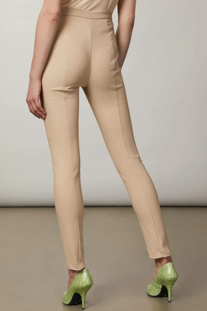 Pantalone slim alla caviglia