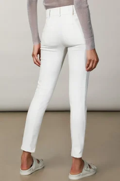 Pantalone slim alla caviglia