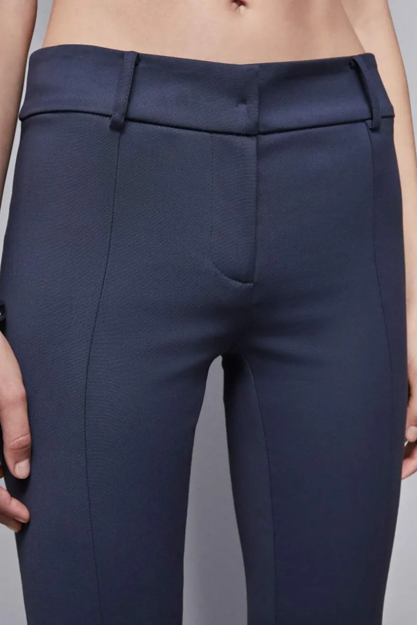 Pantalone slim alla caviglia