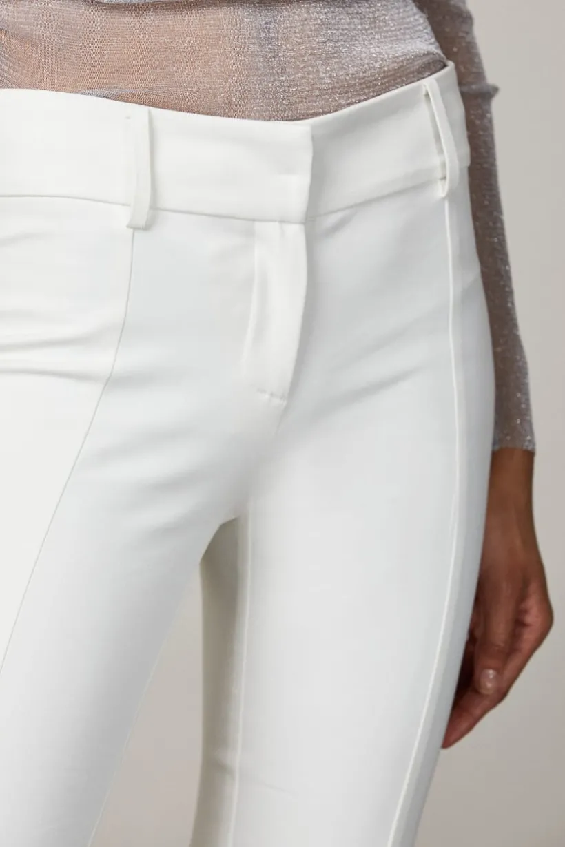 Pantalone slim alla caviglia