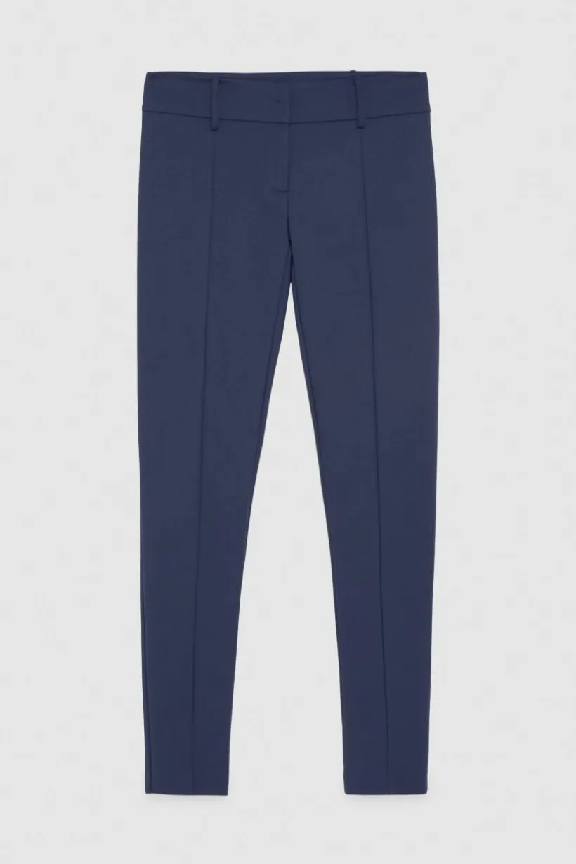 Pantalone slim alla caviglia