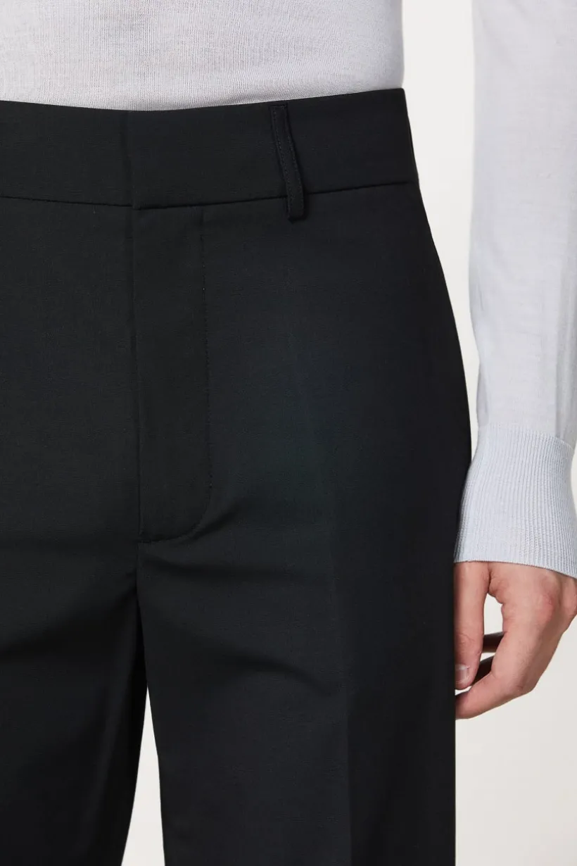 Pantalone slim fit con vita regolare
