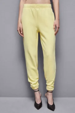 Pantaloni jogger in felpa di cotone