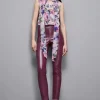 Pantaloni leggings similpelle