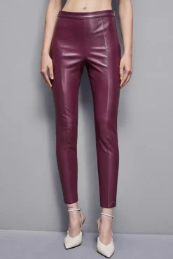 Pantaloni leggings similpelle