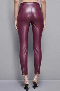 Pantaloni leggings similpelle