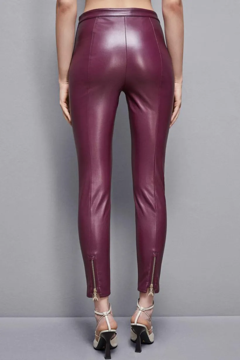 Pantaloni leggings similpelle