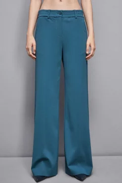 Pantaloni palazzo a vita bassa