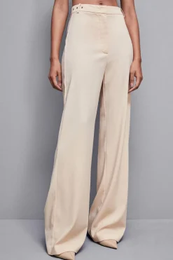 Pantaloni palazzo in crepe Essential