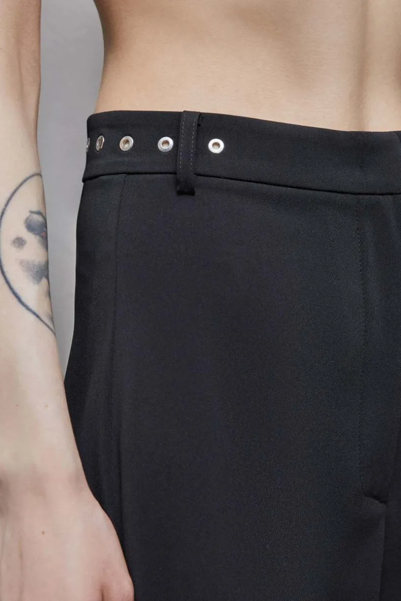 Pantaloni palazzo in crepe Essential