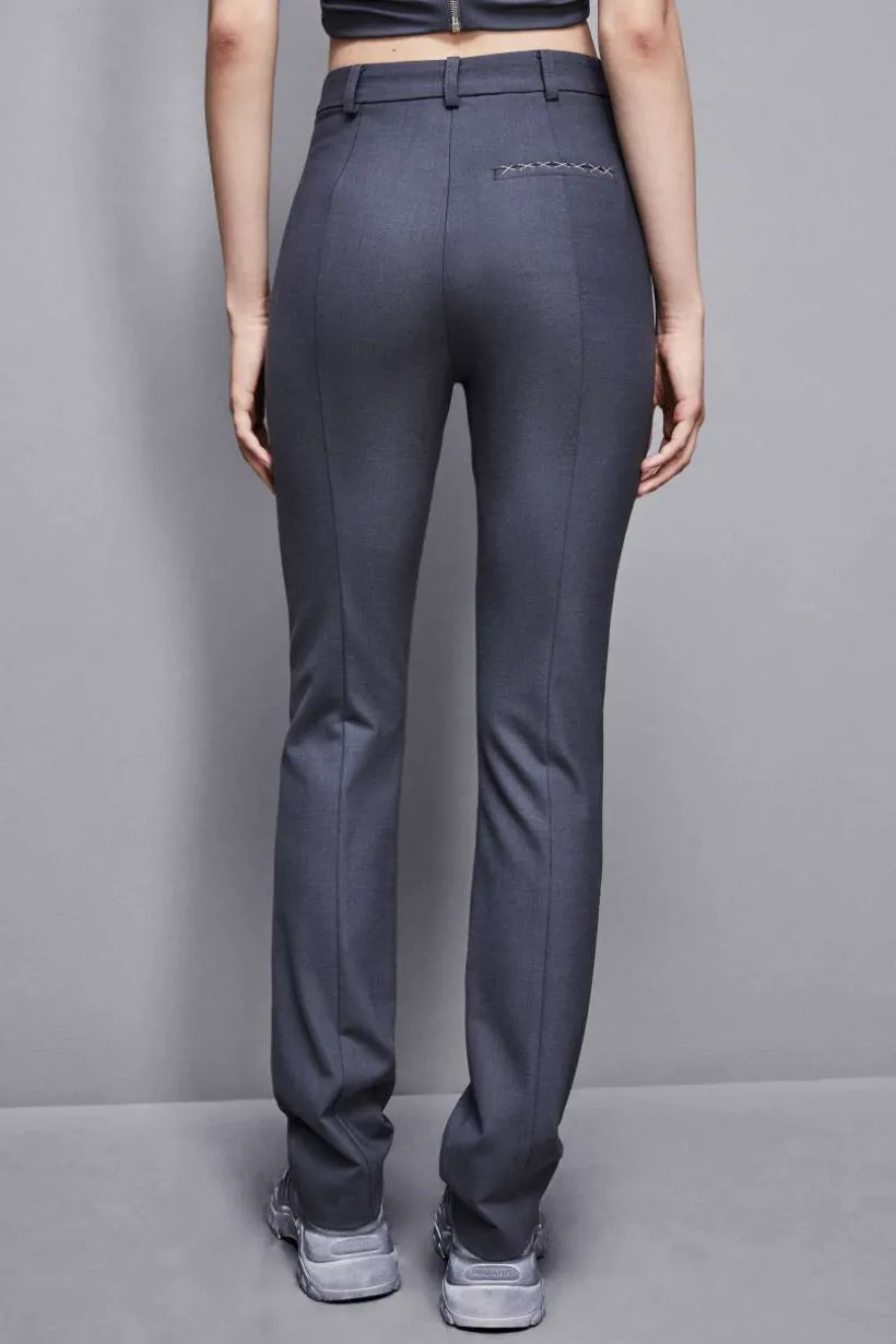 Pantaloni sartoriali in lana Essential