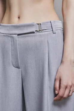 Pantaloni vita regolare in viscosa