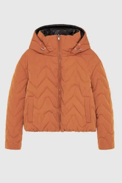 Piumino in nylon opaco