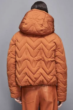 Piumino in nylon opaco