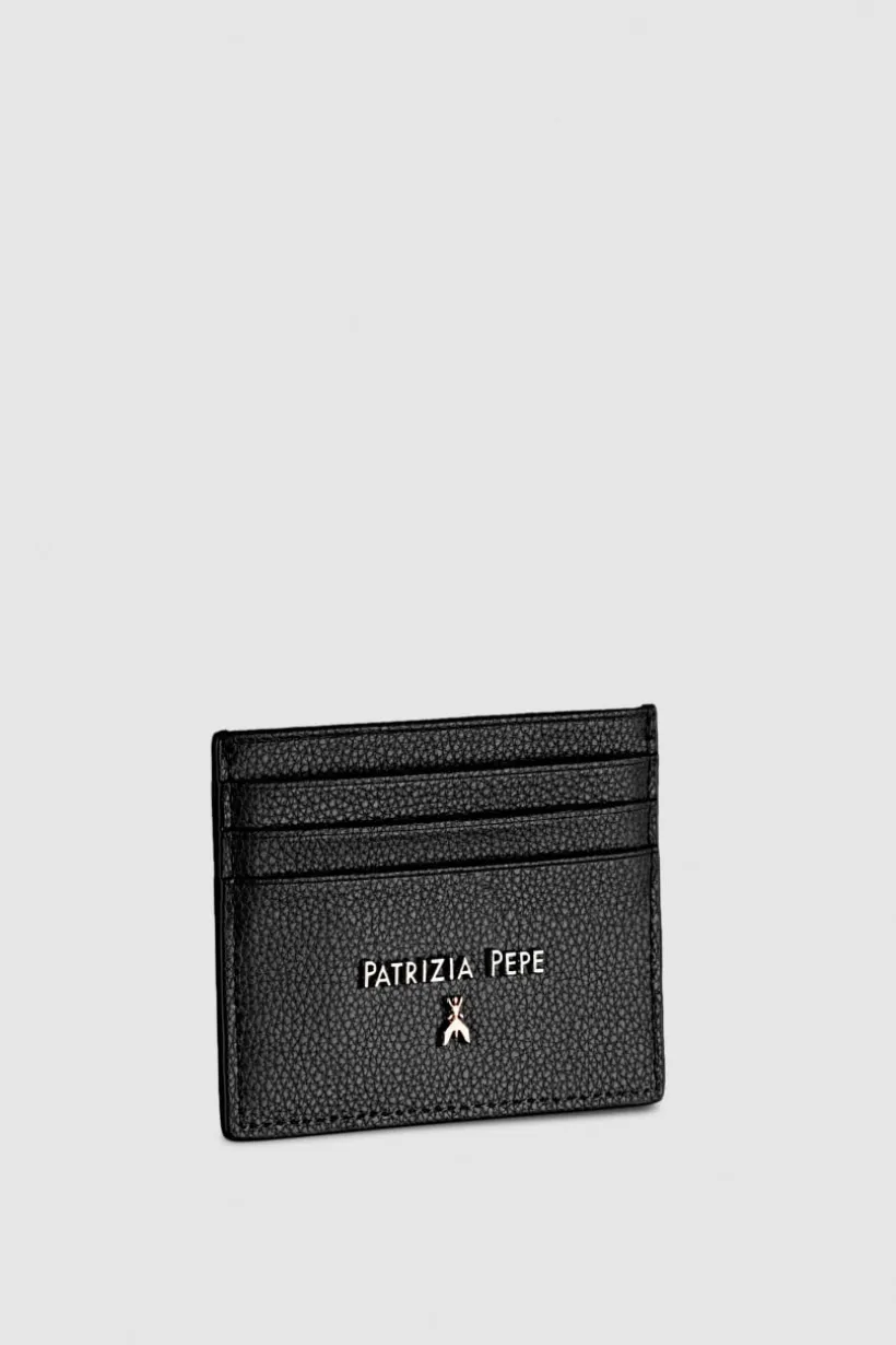 Porta carte di credito in pelle