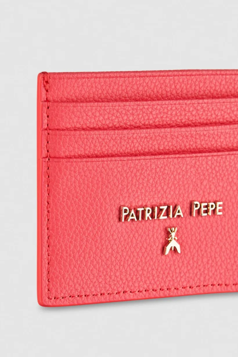 Porta carte di credito in pelle